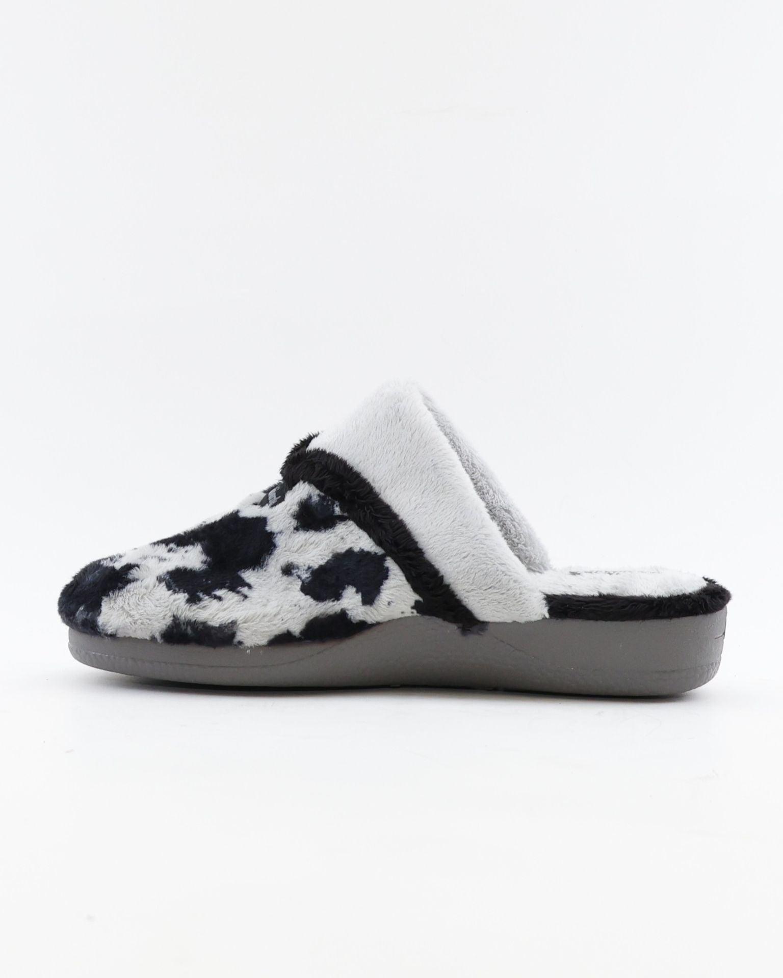 ZAPATILLAS DE CASA MUJER ABIERTA DEVALVERDE 1205 GRIS VACA