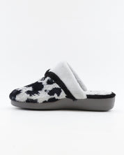 ZAPATILLAS DE CASA MUJER ABIERTA DEVALVERDE 1205 GRIS VACA