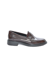 MOCASIN MUJER FLORENTIC BURDEOS PISO GOMA