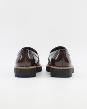 ZAPATO MOCASIN MUJER PITILLOS 11554 MARRÓN PLANTILLA EXTRAIBLE