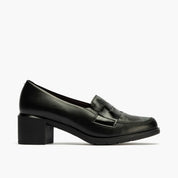 MOCASIN TACON MEDIO NEGRO 10740