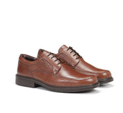 ZAPATO HOMBRE CORDON COLOR MARRON FLUCHOS 9579 CLIPPER LIBANO