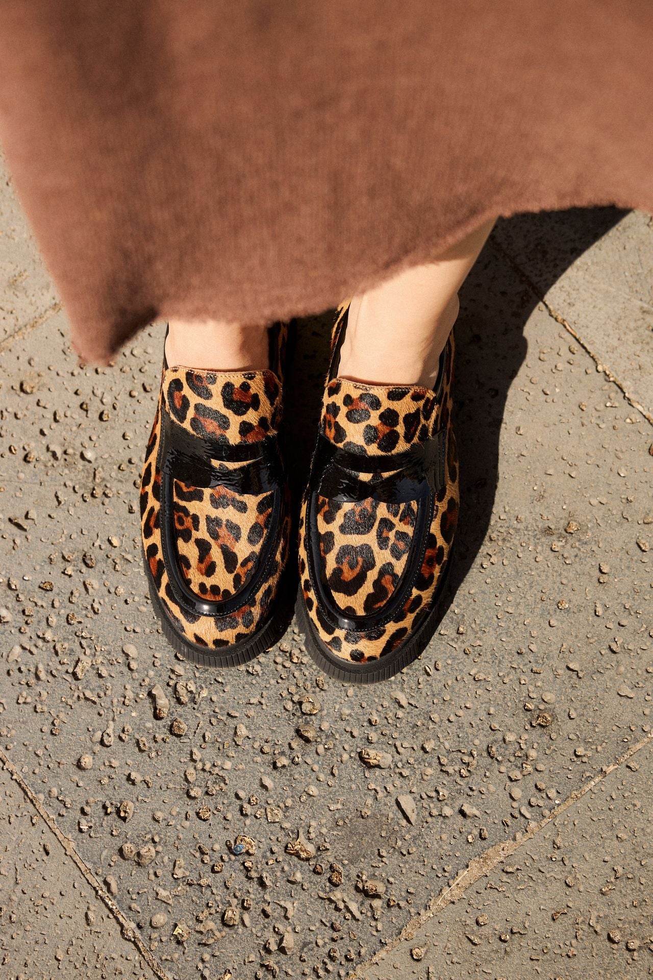 MOCASIN MUJER ANIMAL PRINT LACOMBA ORBEA