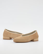 MERCEDITAS DE PIEL COLOR BEIGE LACOMBA CANNA