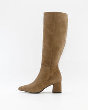 BOTA ALTA MUJER TACON ANCHO EN SERRAJE TAUPE PATRICIA MILLER 6961