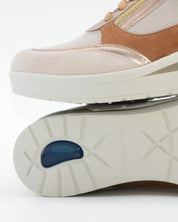 DEPORTIVO MUJER CON CORDONES Y CREMALLERA PLANTILLA EXTRAHIBLE STONEFLY 220740 9YO CREAM