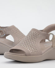 SANDALIA MUJER SKECHERS CON SISTEMA SLIP-INS COLOR TAUPE 188001 TPE MARTHA STEWART