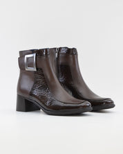 BOTIN MUJER MARRON CHOCOLATE TACON ANCHO DORKING by FLUCHOS D9199 CASTAÑO CAFÉ