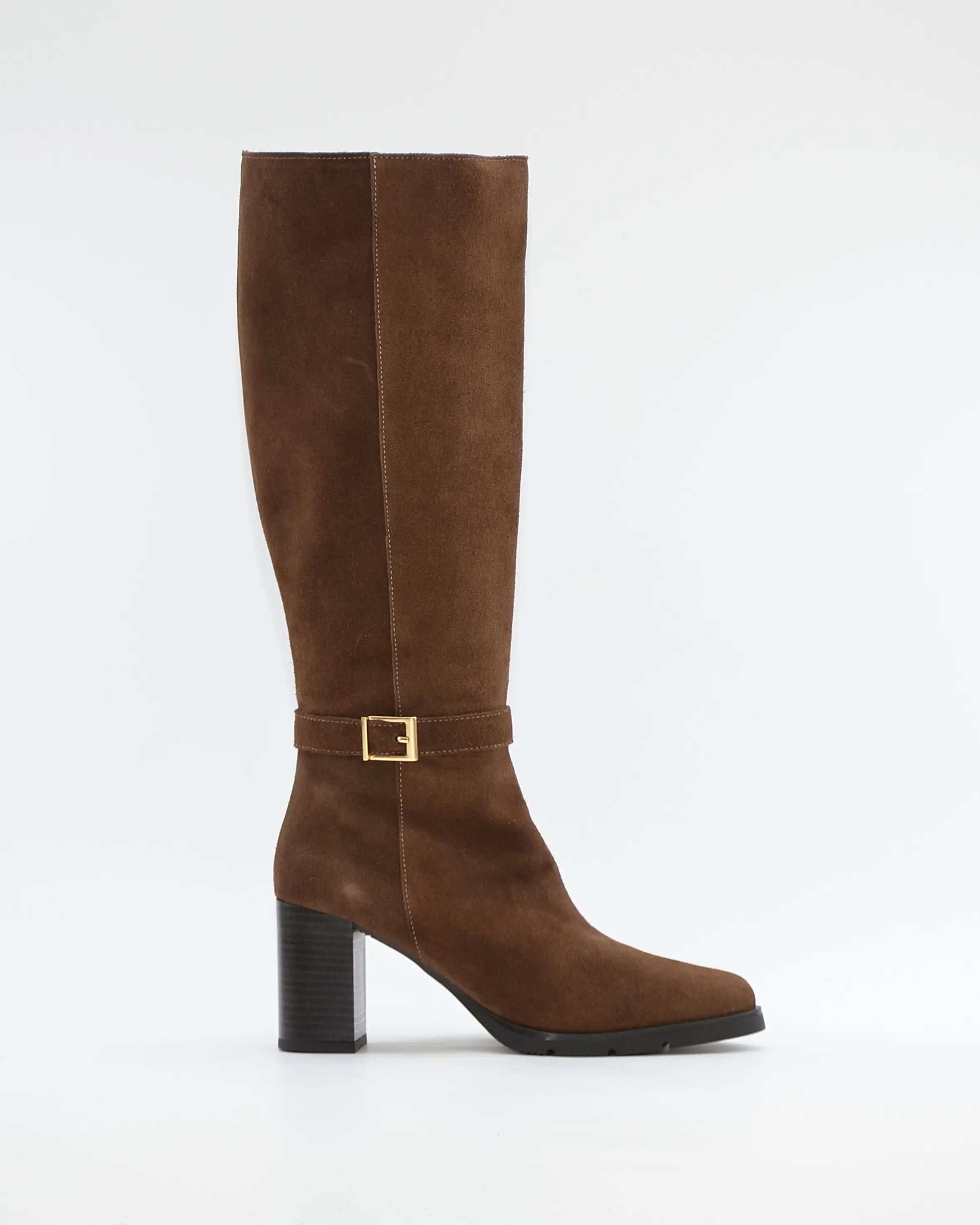 BOTA ALTA MUJER SERRAJE MARRON PITILLOS 30542