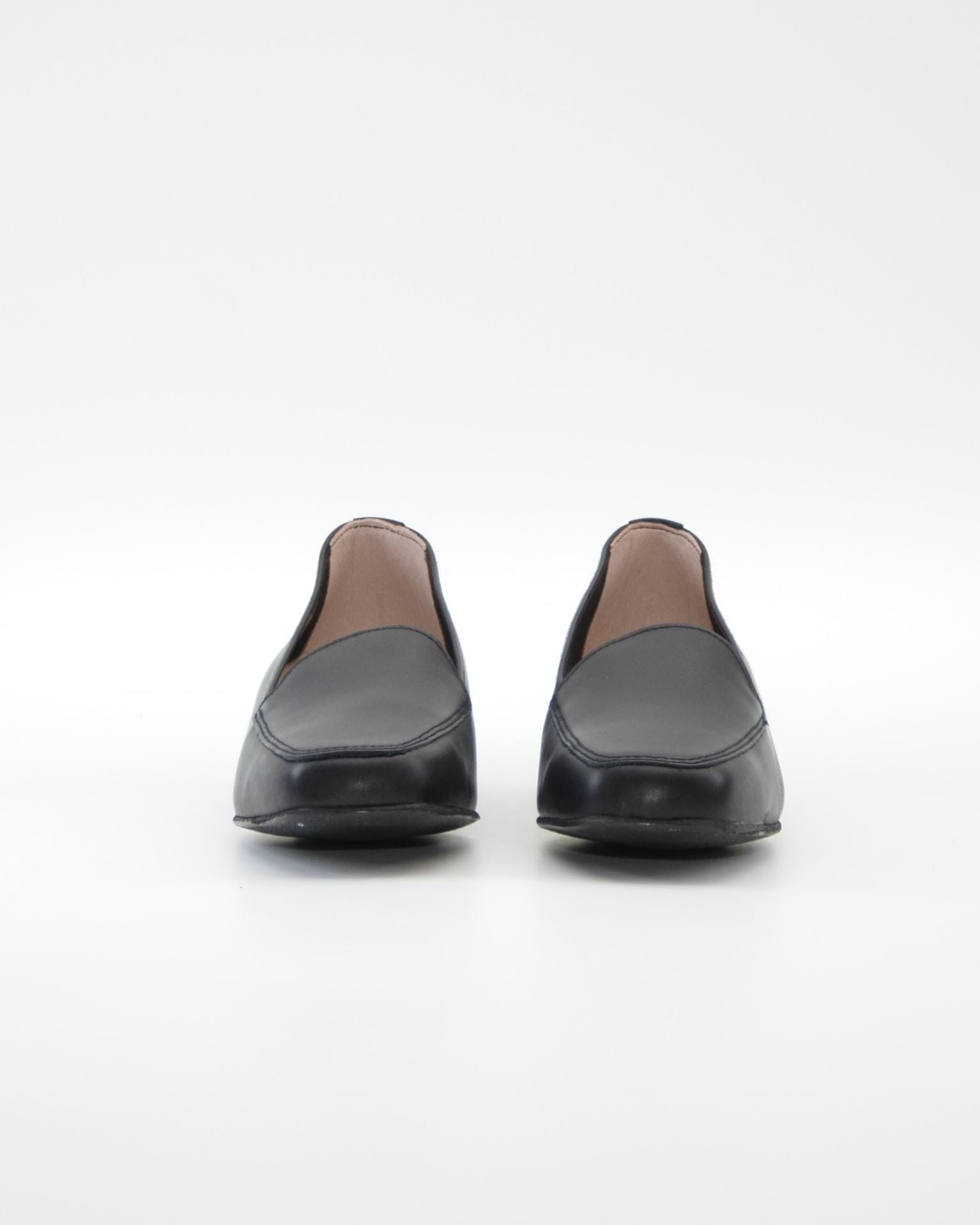 ZAPATO MOCASIN MUJER TACON BAJO COLOR NEGRO D CHICAS 0181