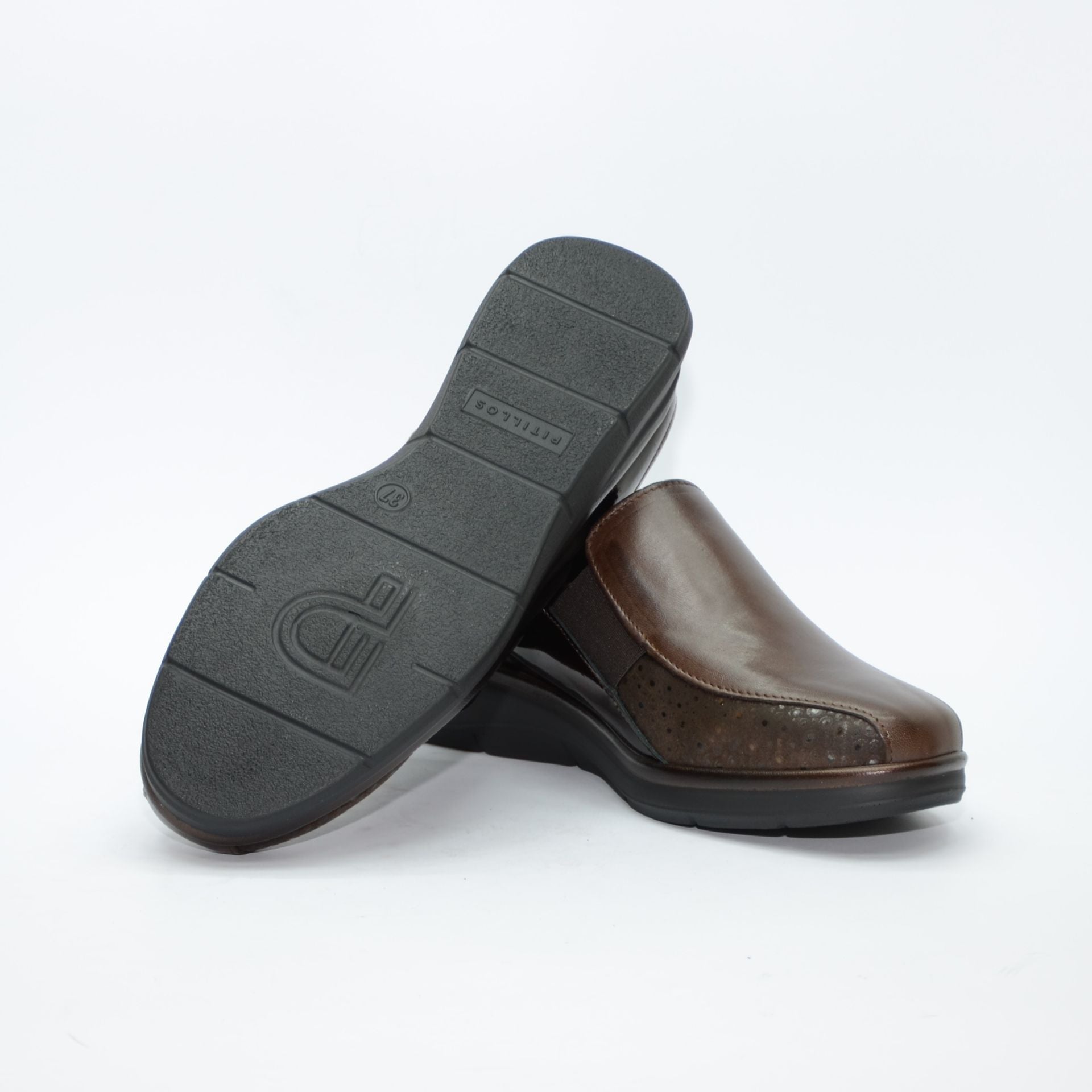 MOCASIN ANCHO ESPECIAL MARRON 10702