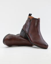 BOTIN MUJER TACON BAJO COLOR MARRON PIKOLINOS MALAGA W6W-8950 CAOBA