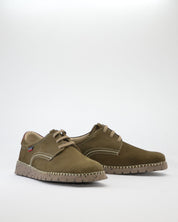 ZAPATO DE CORDONES HOMBRE COLOR KAKI CALLAGHAN 65201