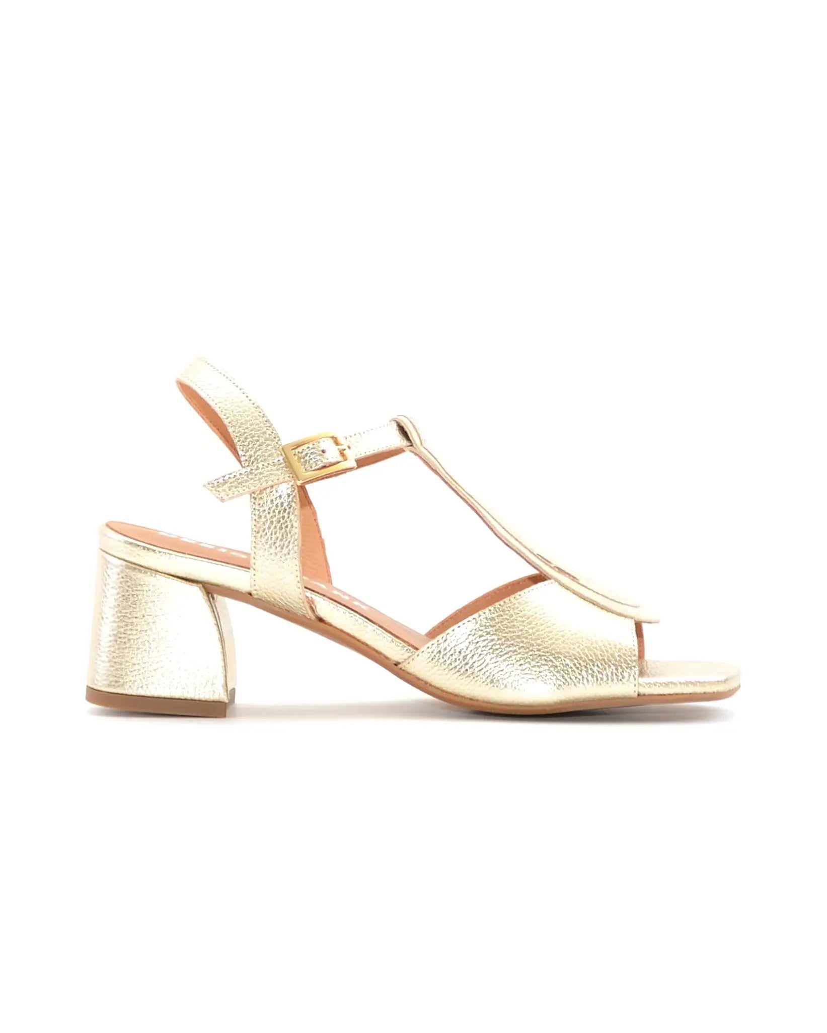 SANDALIA TACON MUJER COLOR PLATINO FRANK STARM H047