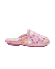 ZAPATILLAS CASA MUJER PUNTOS MALVA