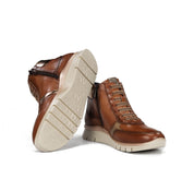BOTIN DEPORTIVO CUERO CREMALLERA Y GOMA ELASTICA F2077 UNION