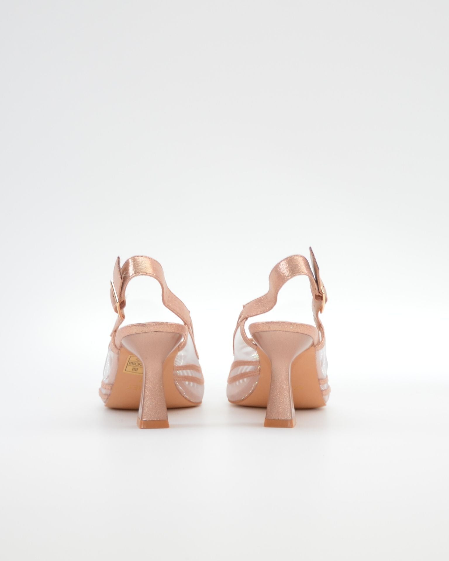 ZAPATO FIESTA MUJER DESTALONADO COLOR ROSA AZAREY 613K997