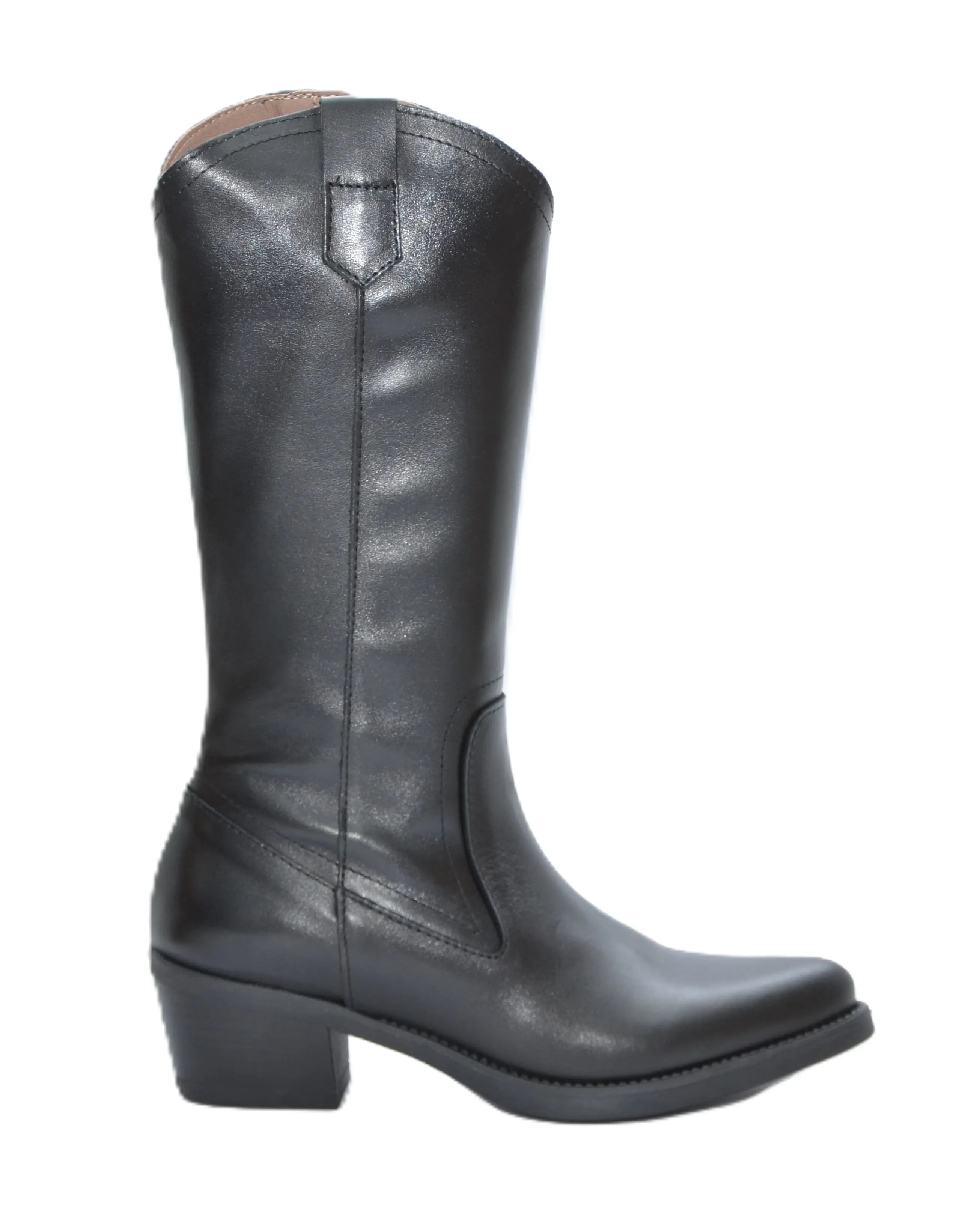 BOTA TEJANA NEGRA 6417 NEGRO
