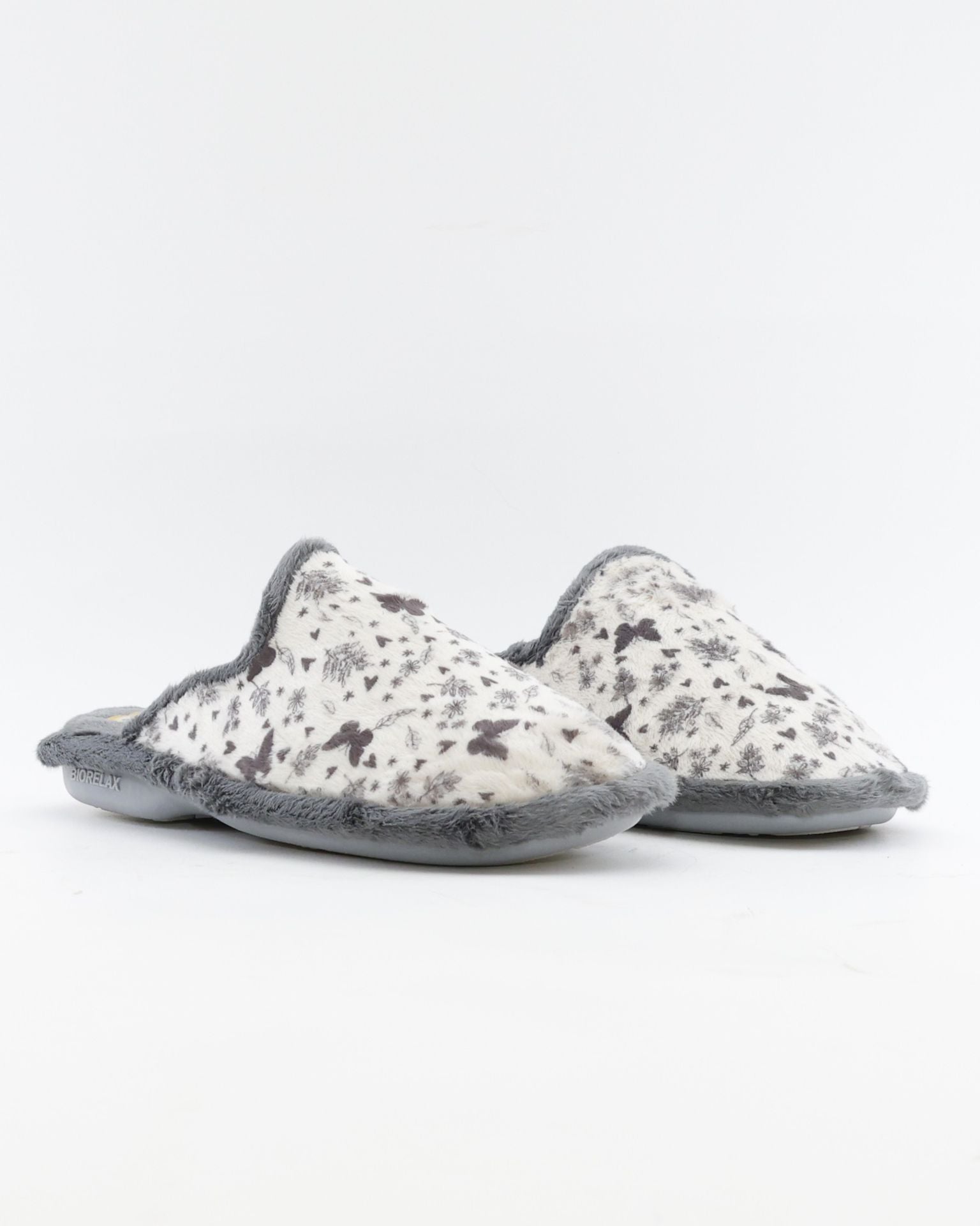 ZAPATILLAS DE CASA MUJER PLANAS BIO RELAX 4502 BRISA GRIS