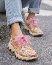 ZAPATO MUJER CORDON PIEL MULTICOLOR LACOMBA PRIMROSE CON PLANTILLA EXTRAIBLE