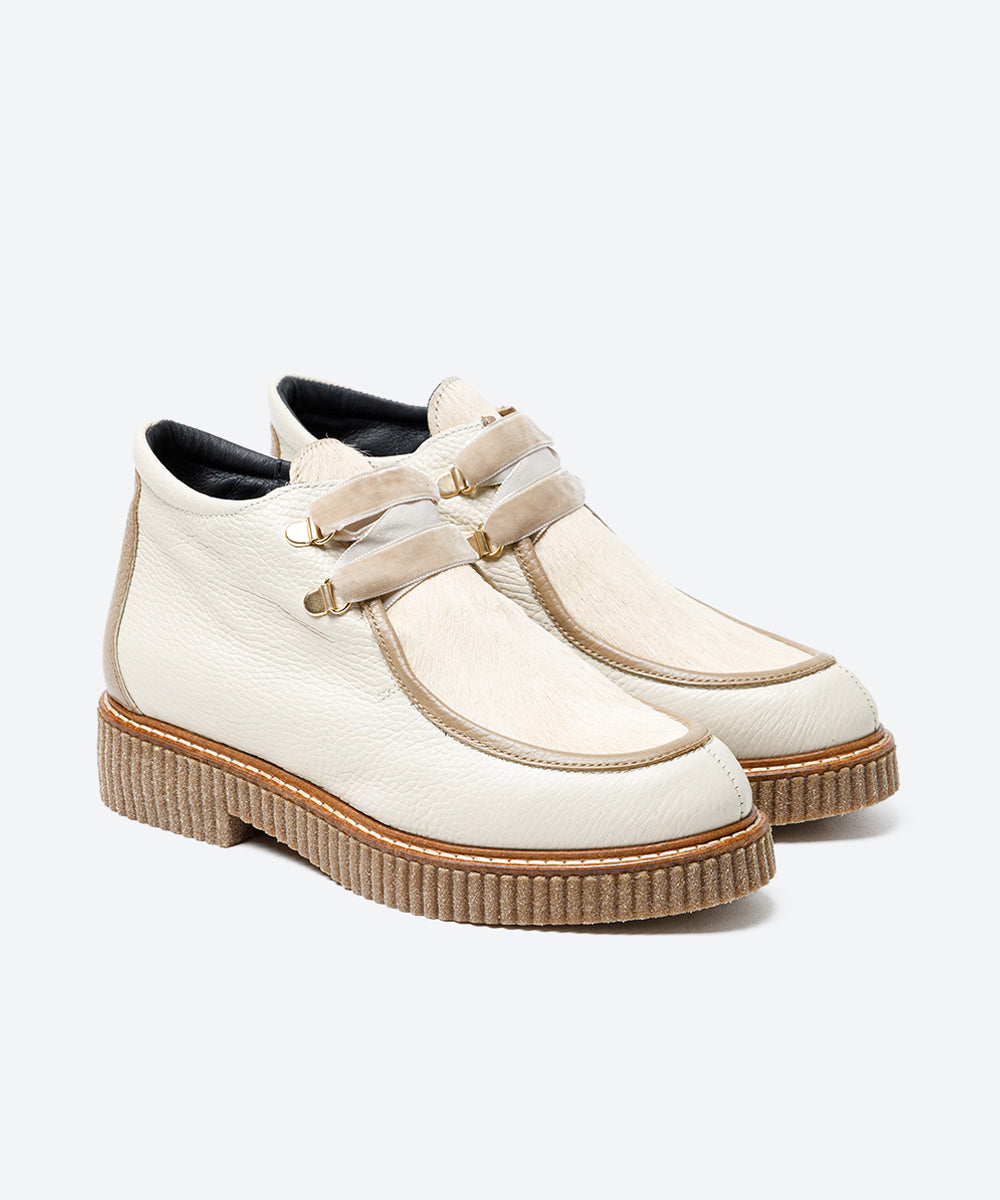 BOTIN WALLABY MUJER BEIGE LACOMBA PRIMULA