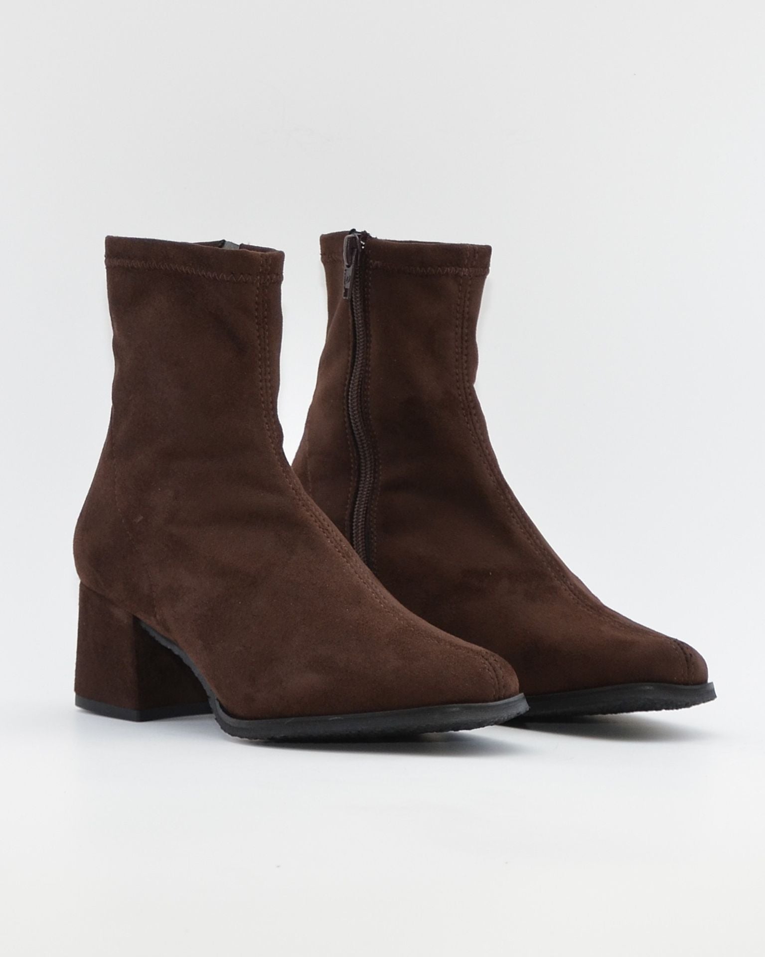 BOTIN LYCRA MUJER COLOR MARRON CHOCOLATE LACOMBA COCOA