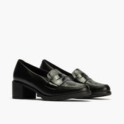 MOCASIN TACON MEDIO NEGRO 10740