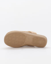 ZAPATILLAS DE CASA MUJER ABIERTA DEVALVERDE 1123 ARENA
