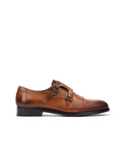 ZAPATOS HOMBRE DOS HEBILLAS ESTILO MONK COLOR CUERO EMPIRE 1492-2632Z