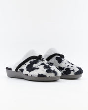 ZAPATILLAS DE CASA MUJER ABIERTA DEVALVERDE 1205 GRIS VACA