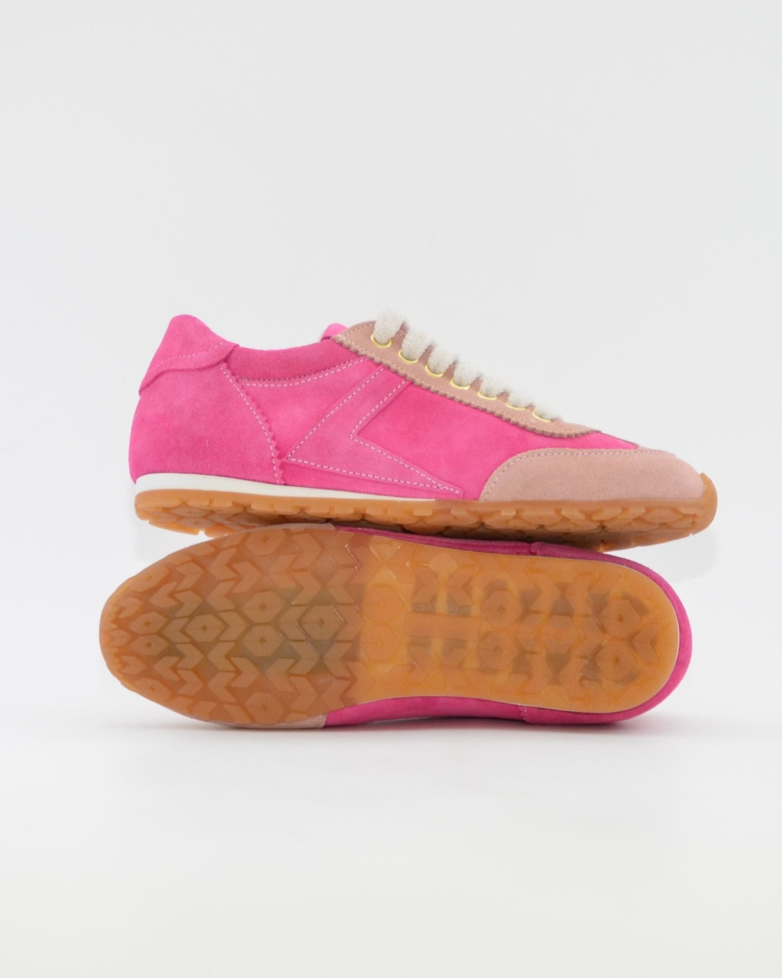 DEPORTIVO MUJER CORDON SERRAJE COMBI FUXIA SALMON LACOMBA FUCHSIA