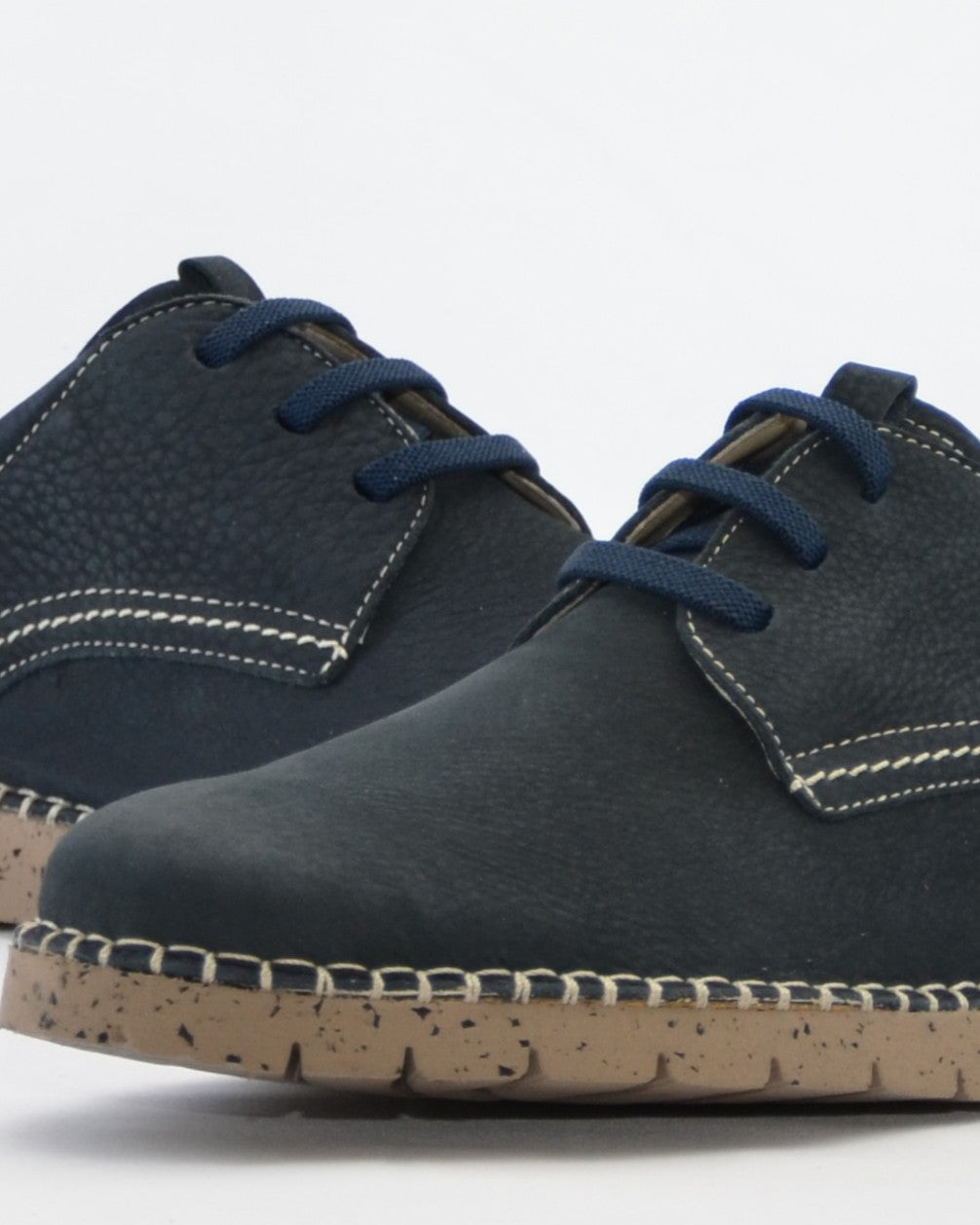 ZAPATO DE HOMBRE CALLAGHAN AZUL CON CORDONES 65201