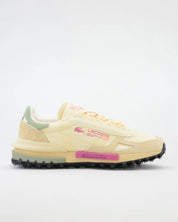 SNEAKERS LACOSTE MUJER ELITE ACTIVE 1261 SFA CREMA VERDE FUXIA