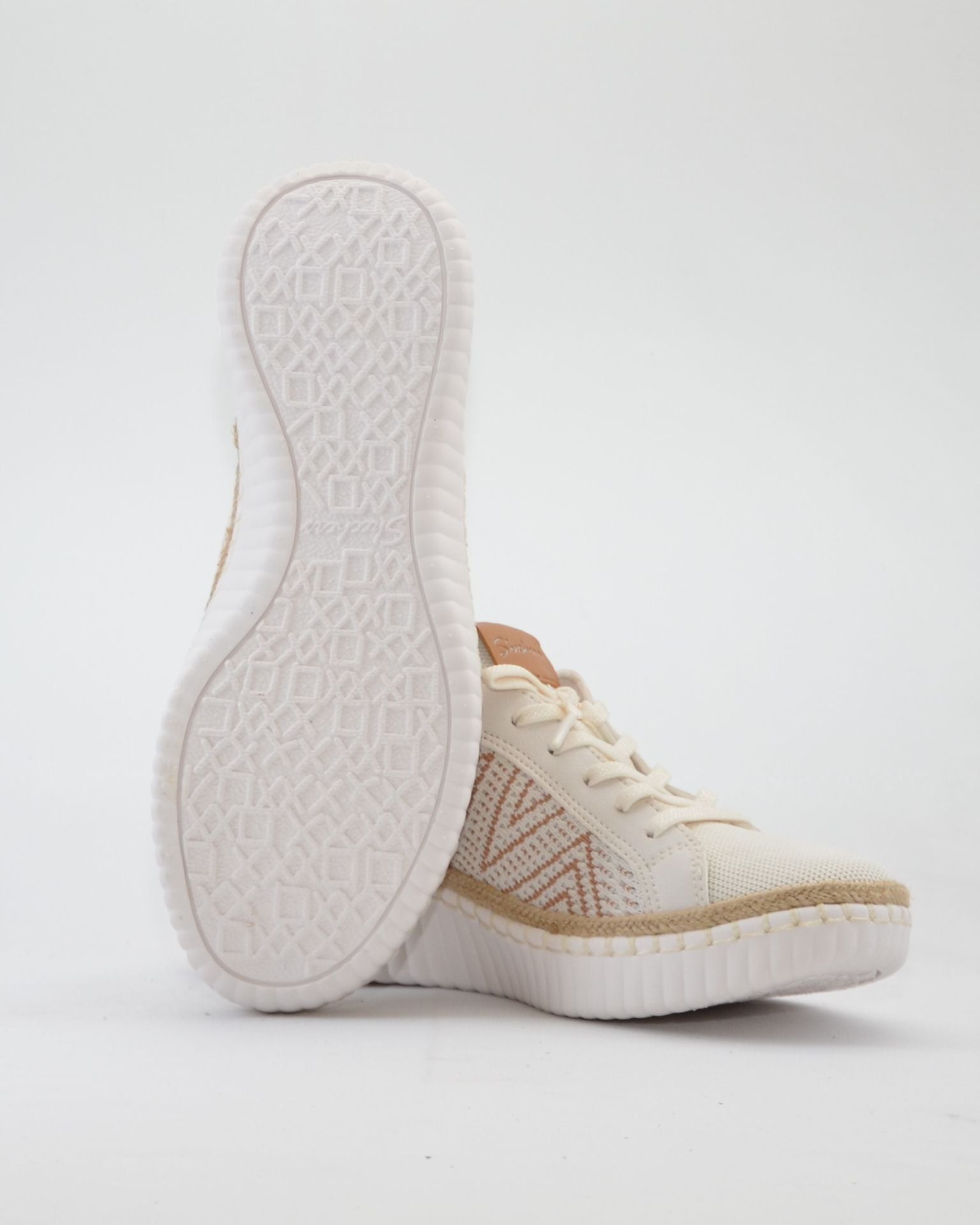 DEPORTIVO DE CORDONES MUJER LONA BLANCO SKECHERS 11716 OFWT