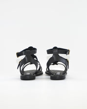 SANDALIA ROMANA MUJER PIEL COLOR NEGRO LACOMBA PERIWINCLE