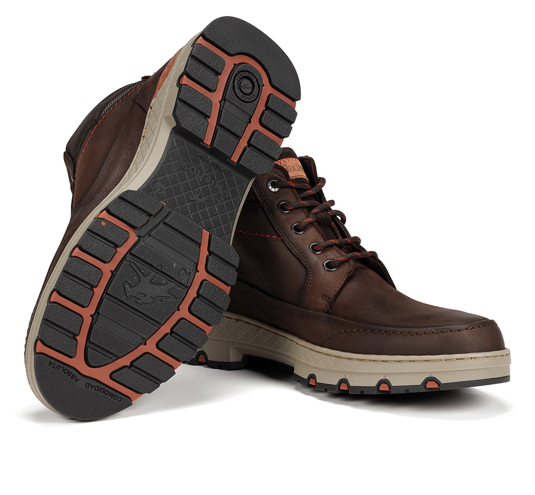 BOTIN CASUAL CORDON ENGRASADO MARRON F1844 SIGURD CASTAÑO