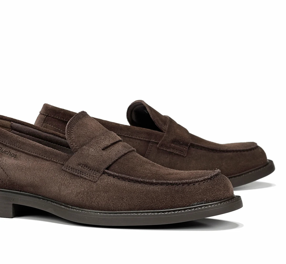 ZAPATO MOCASIN HOMBRE SERRAJE MARRON FLUCHOS ADRIEN F2496 AFELPADO CAFE