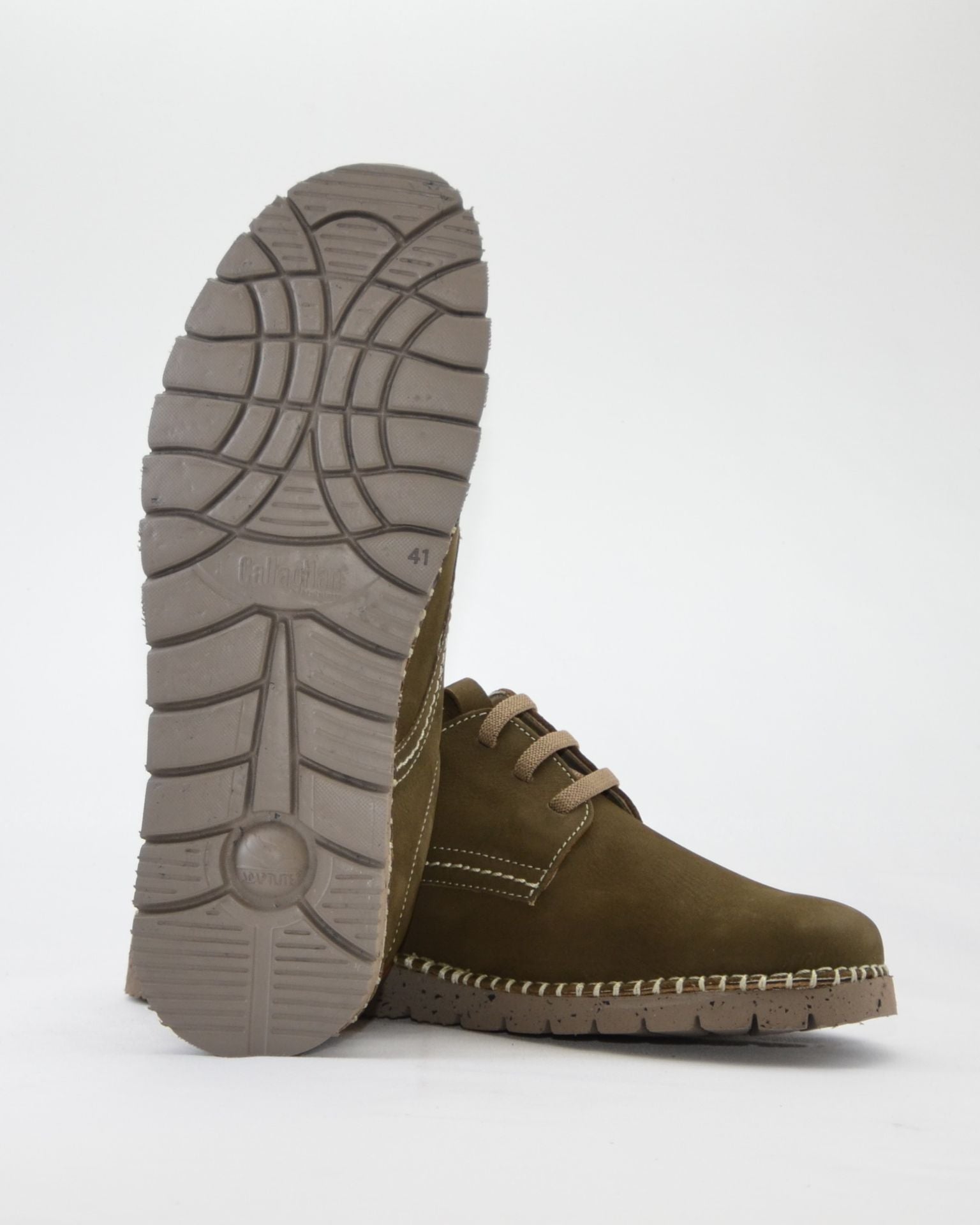 ZAPATO DE CORDONES HOMBRE COLOR KAKI CALLAGHAN 65201