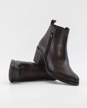 BOTIN MUJER TACON CUADRADO KAOLA COLOR MARRÓN 8819