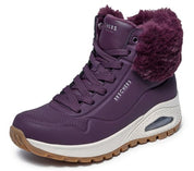 SNEAKERS BOTA MUJER SKECHERS BURDEOS 167274 WINE UNO