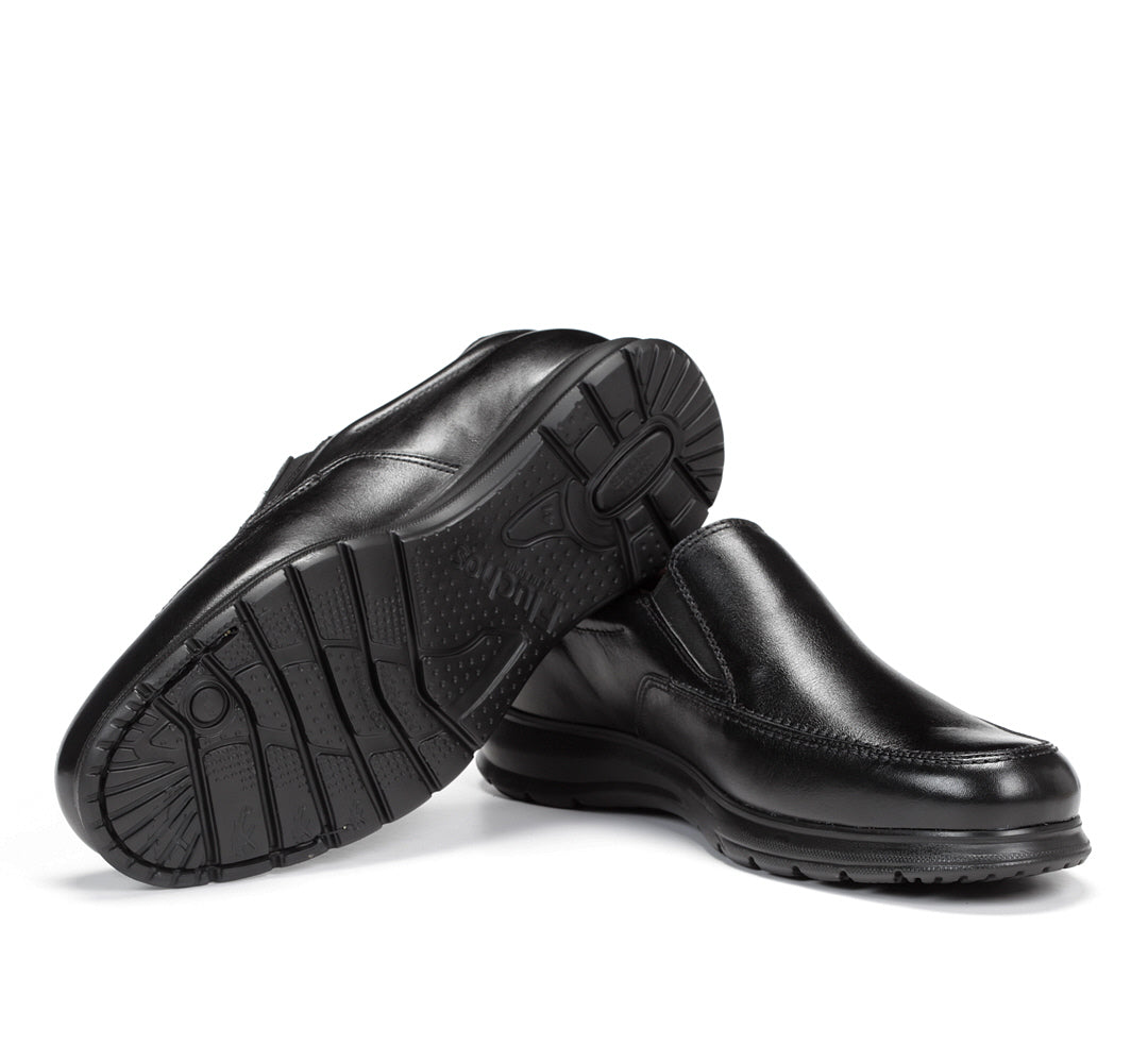 ZAPATO MOCASIN NEGRO F0603 ZETA