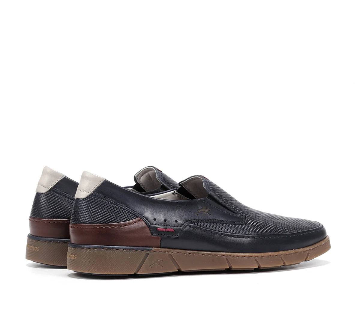 ZAPATO MOCASIN HOMBRE FLUCHOS COLOR AZUL MARINO BARRY F1157 OCEANO
