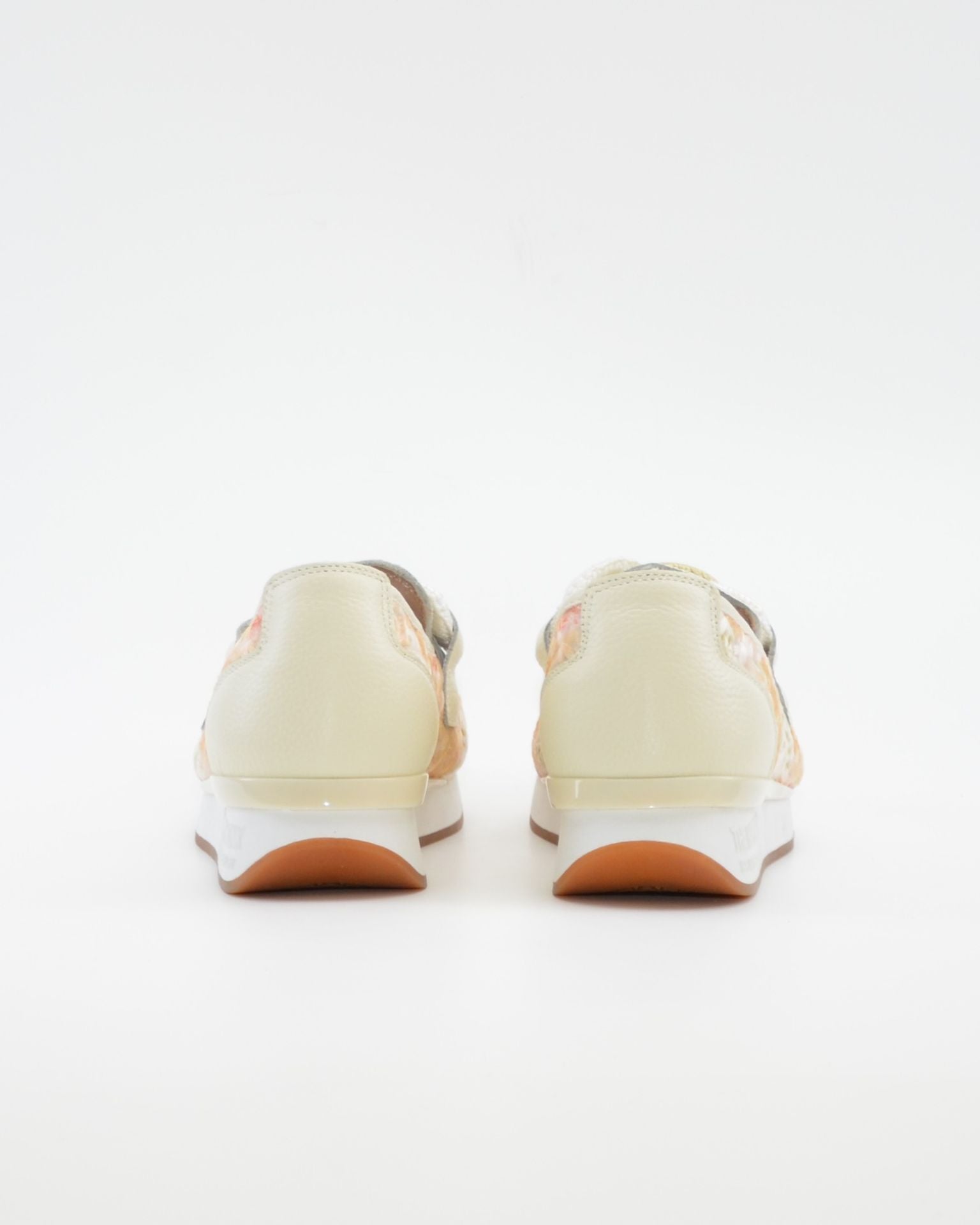 MOCASIN DEPORTIVO MUJER COLOR BEIGE BORDADO FLORES THE HAPPY MONK VANITY 011