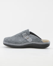 ZAPATILLAS DE CASA HOMBRE CON HEBILLA SALVI 41L-000 ELFO GRIS
