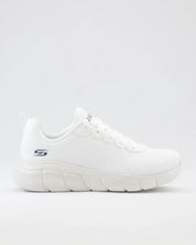 SNEAKERS MUJER SKECHERS 117346 W  BLANCO CORDONES BOBS SPORT