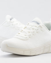 SNEAKERS MUJER SKECHERS 117346 W  BLANCO CORDONES BOBS SPORT