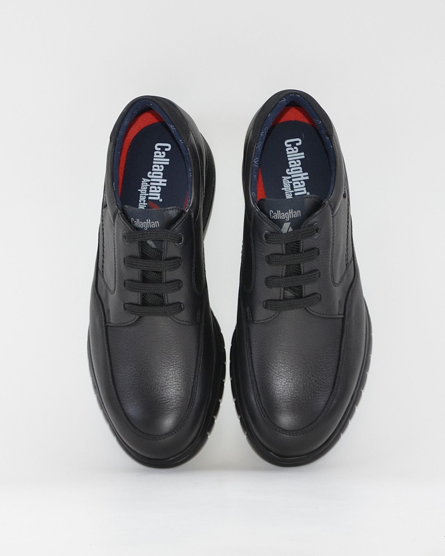 ZAPATO HOMBRE SIN CORDON CALLAGHAN NEGRO 12701 SUELA EXTRALIGHT