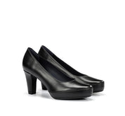 ZAPATO SALON PLATAFORMA COLOR NEGRO