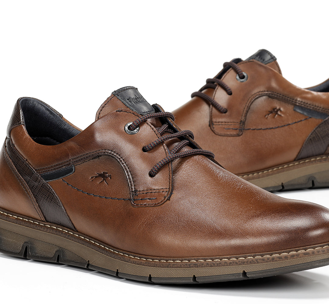 ZAPATO CASUAL CORDON CAMEL F0974 KIRO HABANA CAMEL