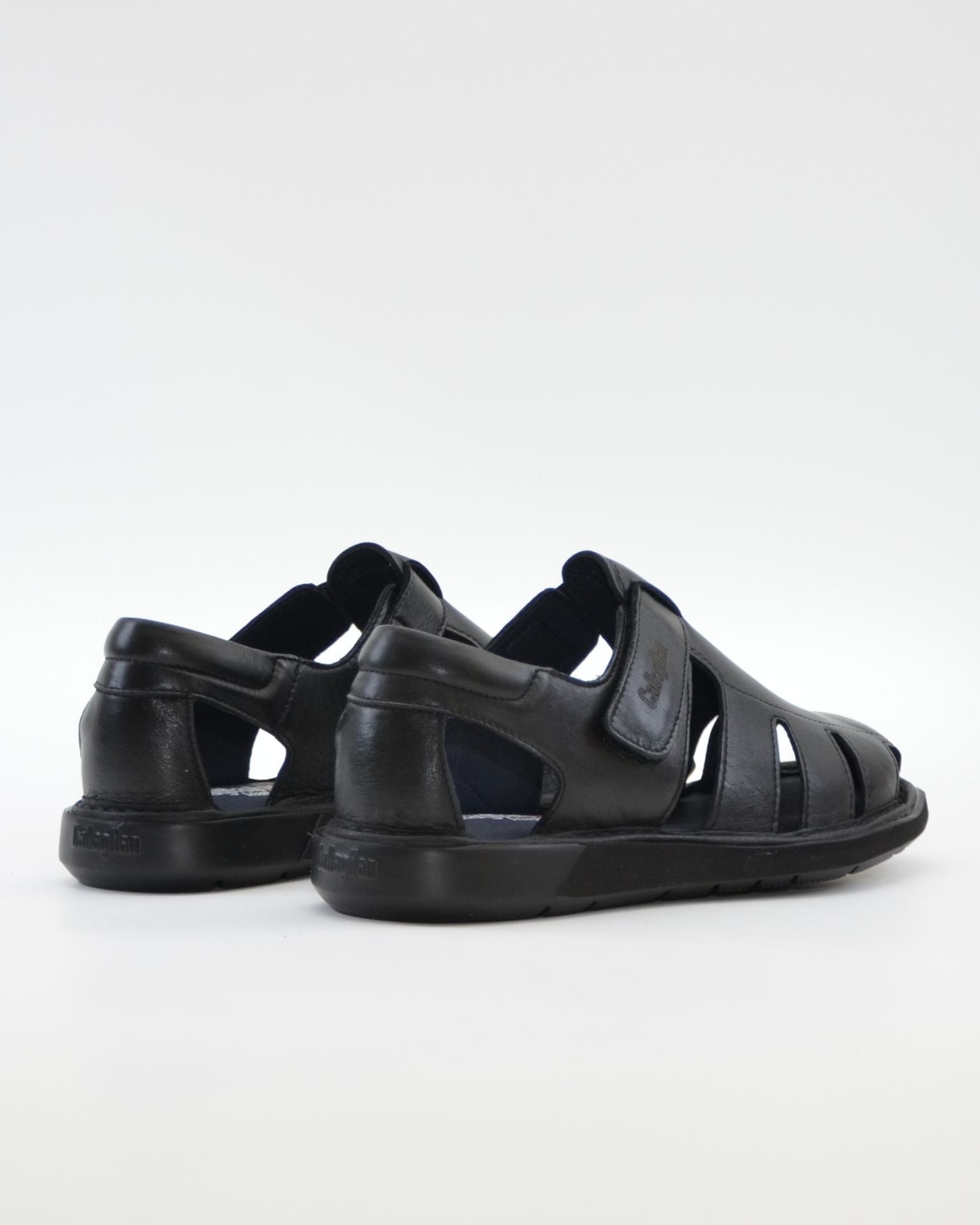 SANDALIA HOMBRE VELCRO COLOR NEGRO SUELA EXTRALIGHT CALLAGHAN 92311